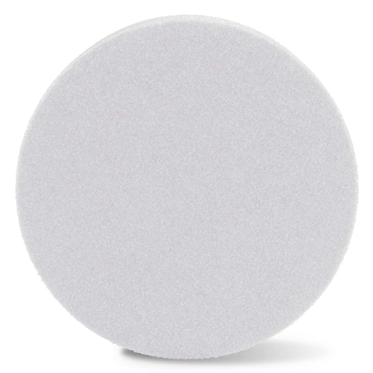 12 Pack: FloraCraft® CraftFōM Round Cake Form White, 4" x 8"